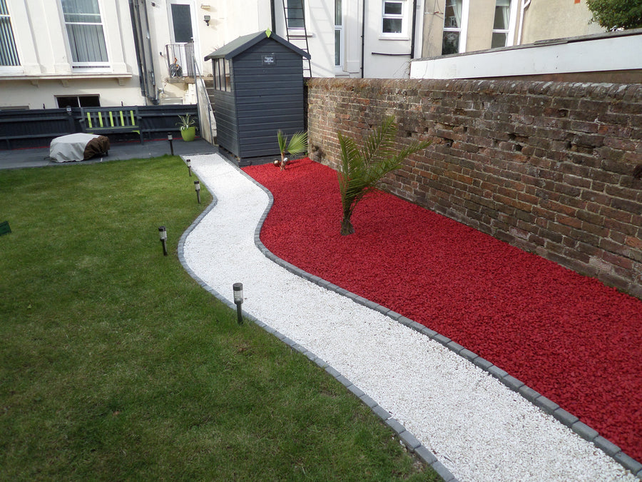 Colour Quarry - 20mm Ruby Red Decorative Coloured Stone 15kg